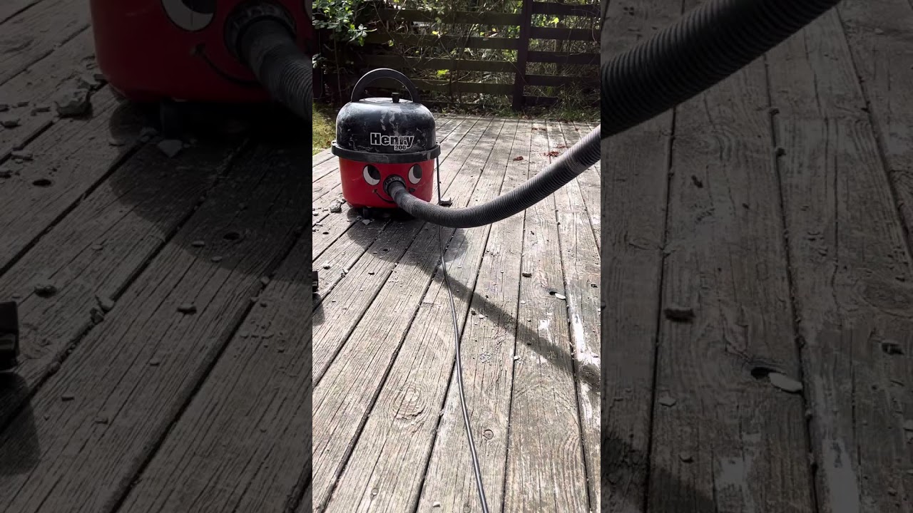 Henry workvac and some building mess