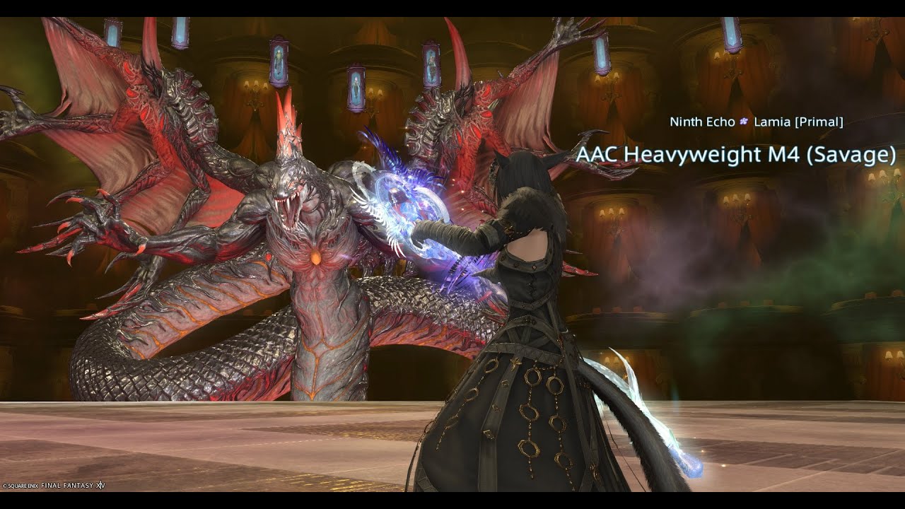 FFXIV -  (M12S) Phase 1 Arcadion Heavyweight M4 Savage Clear (BLM POV)