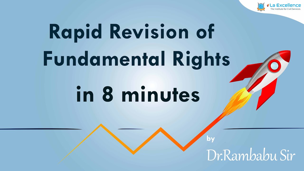 Rapid revision of Fundamental right in 8 mins by Dr.Rambabu sir|civilsprep