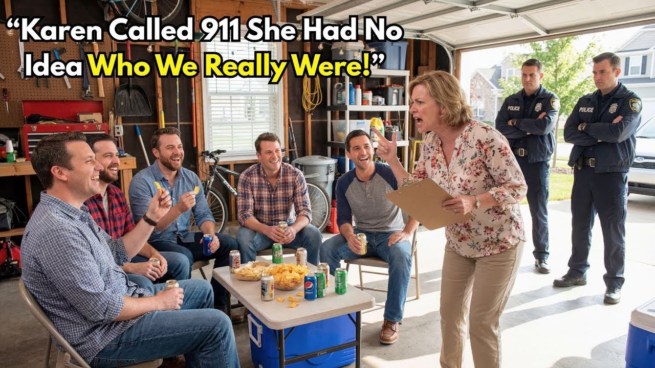 HOA Karen Called 911 on My Garage Party — Everyone Inside Was Off-Duty Police Officers!