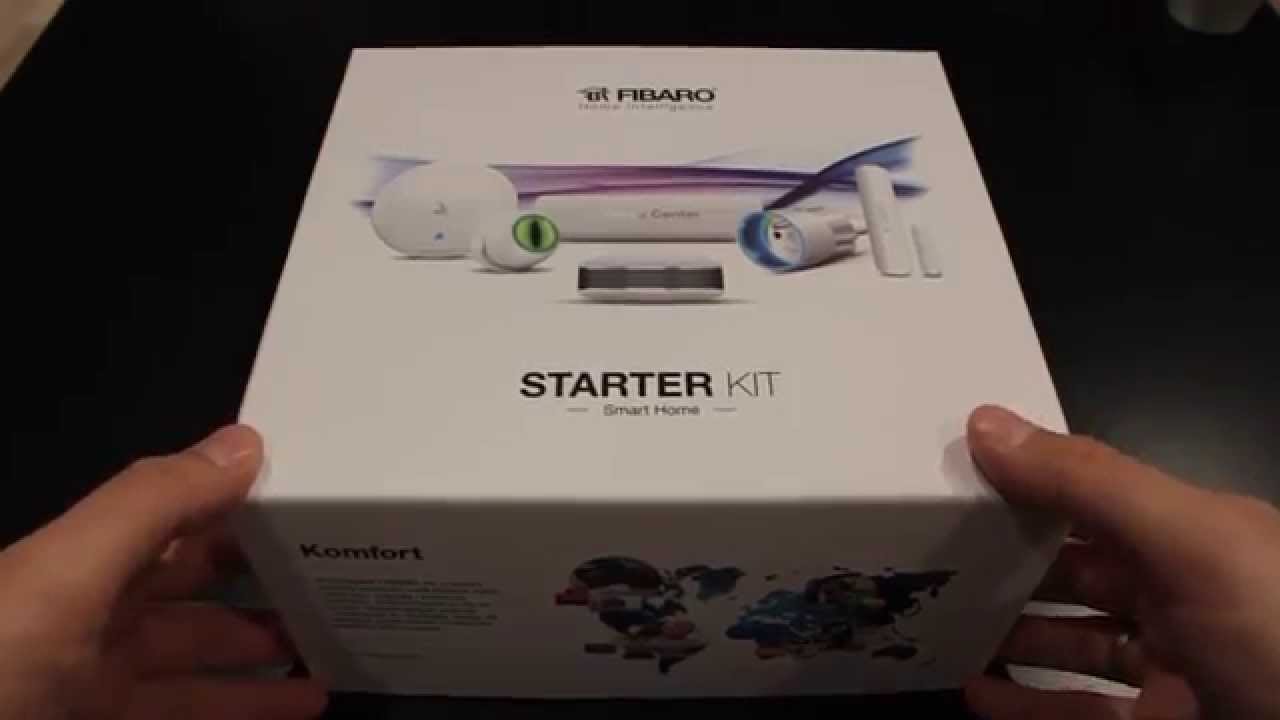 FIBARO STARTER KIT UNBOXING