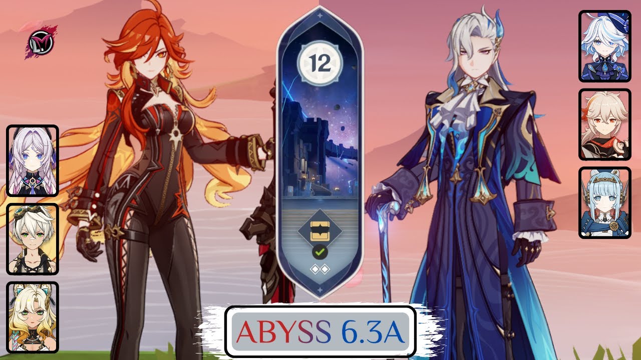 C0 R0 Mavuika & C1 R0 Neuvillette | Spiral Abyss 6.3A ~ Floor 12 | Genshin Impact Luna IV