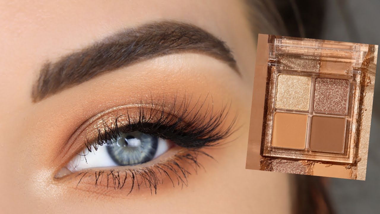NEW ColourPop Citrus Fizz Eyeshadow Quad | Eye Makeup Tutorial