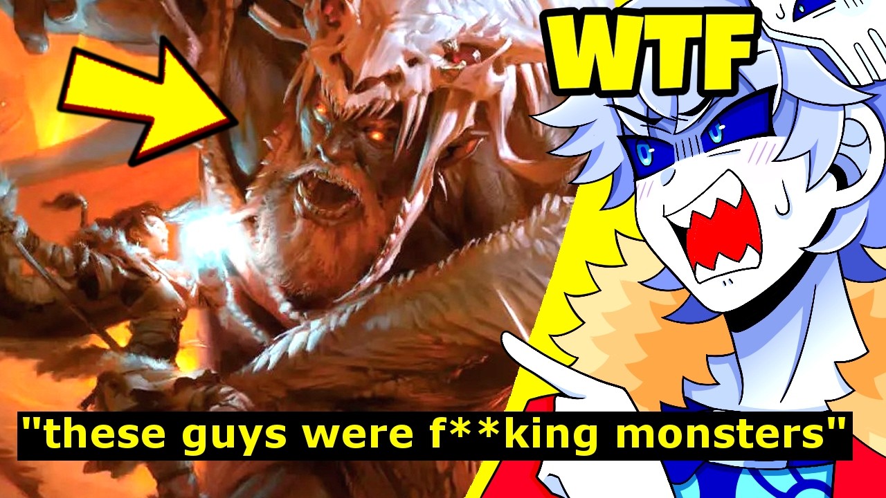 100% Blind Reaction to D&D GIANTS Lore. It BROKE Me.