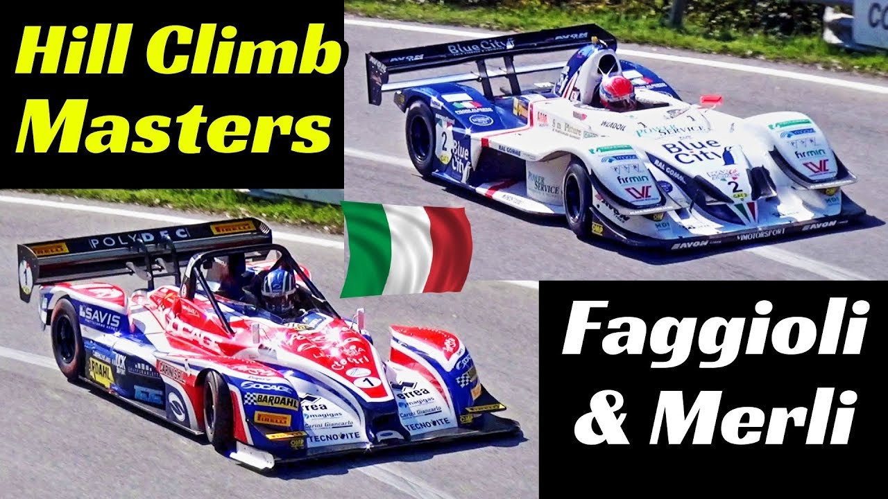 Simone Faggioli Norma M20FC-Zytek & Christian Merli Osella FA30-Zytek - Hill Climb Masters 2018