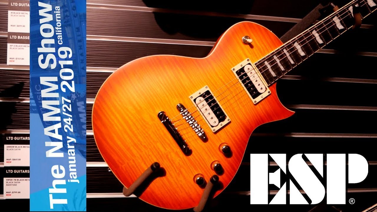 Новости NAMM2019 : Гитары ESP и LTD