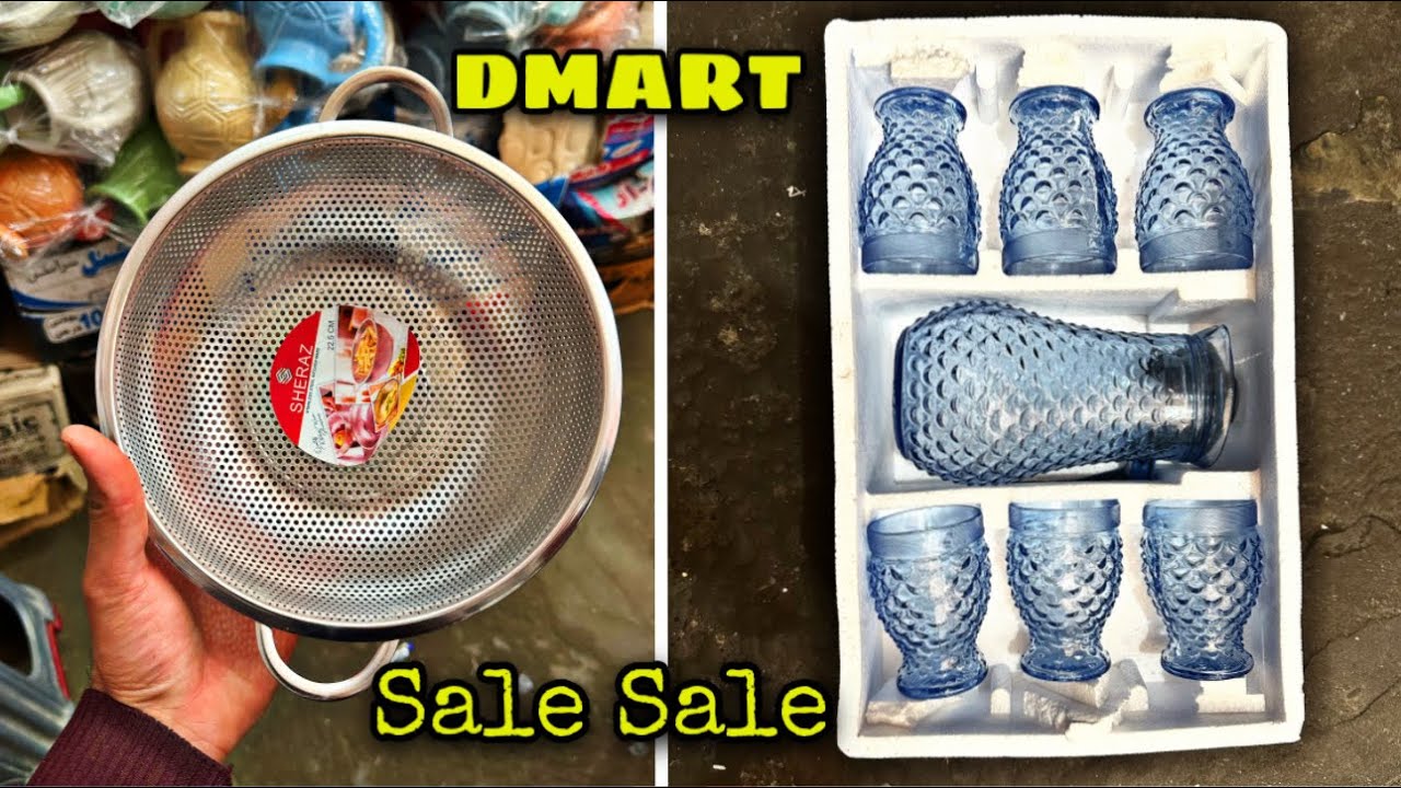 Dmart Latest Offers Today | Cheapest Price Clearance Sales Offers | Jan Crockery Store Marghuz