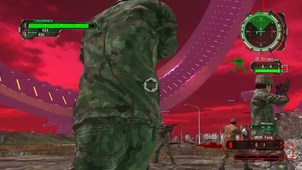 Earth Defense Force 6 | Ranger Class | Hard | Mission 115