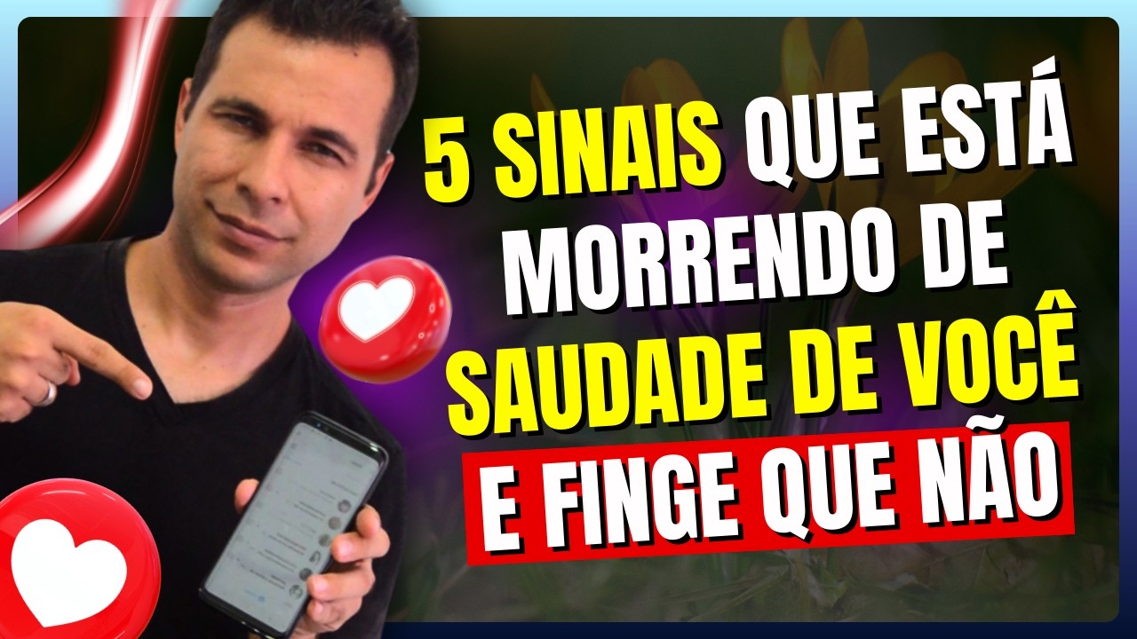 5 Sinais Que Alguém Está Perdendo a Cabeça de Saudade de Você