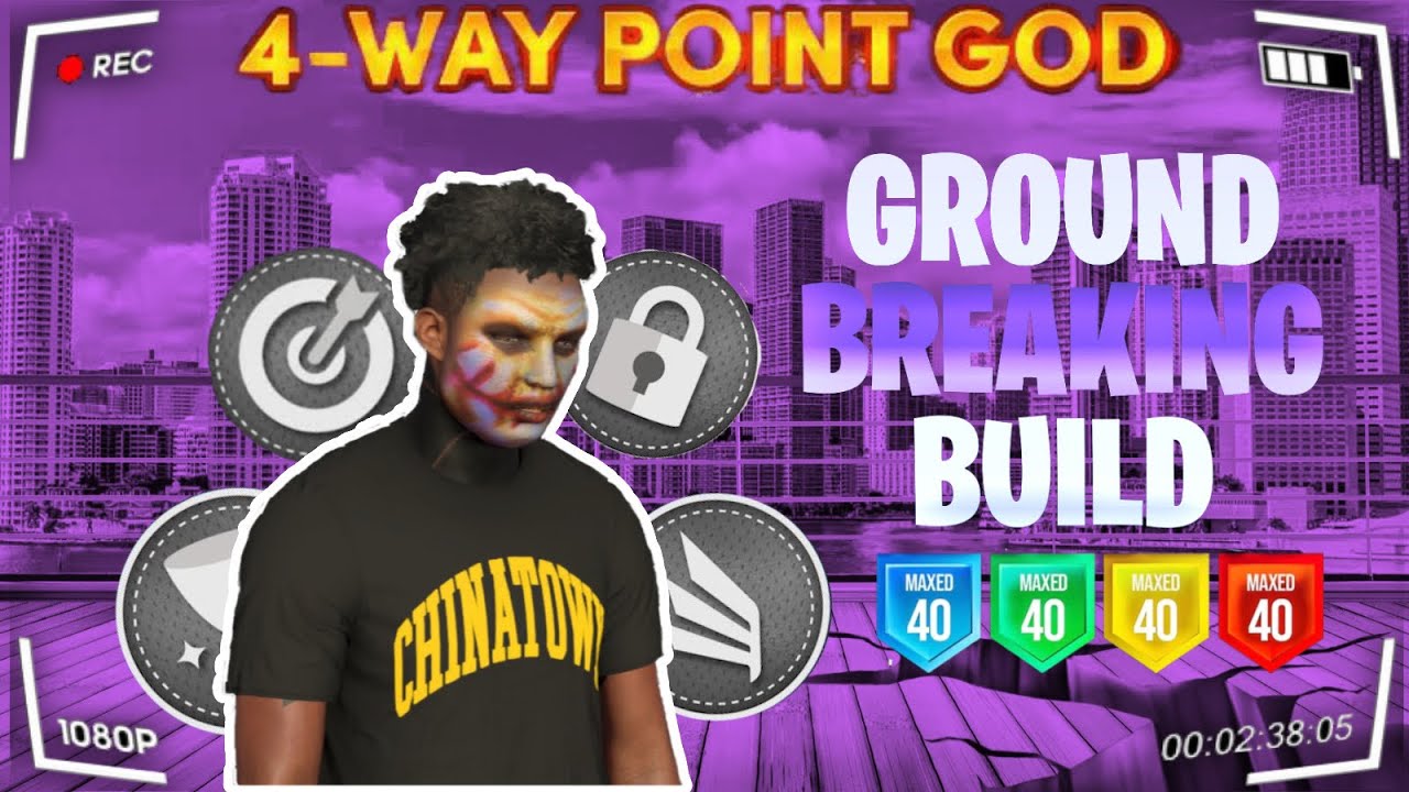 GAME BREAKING 4 WAY POINT GOD BUILD NBA2K23