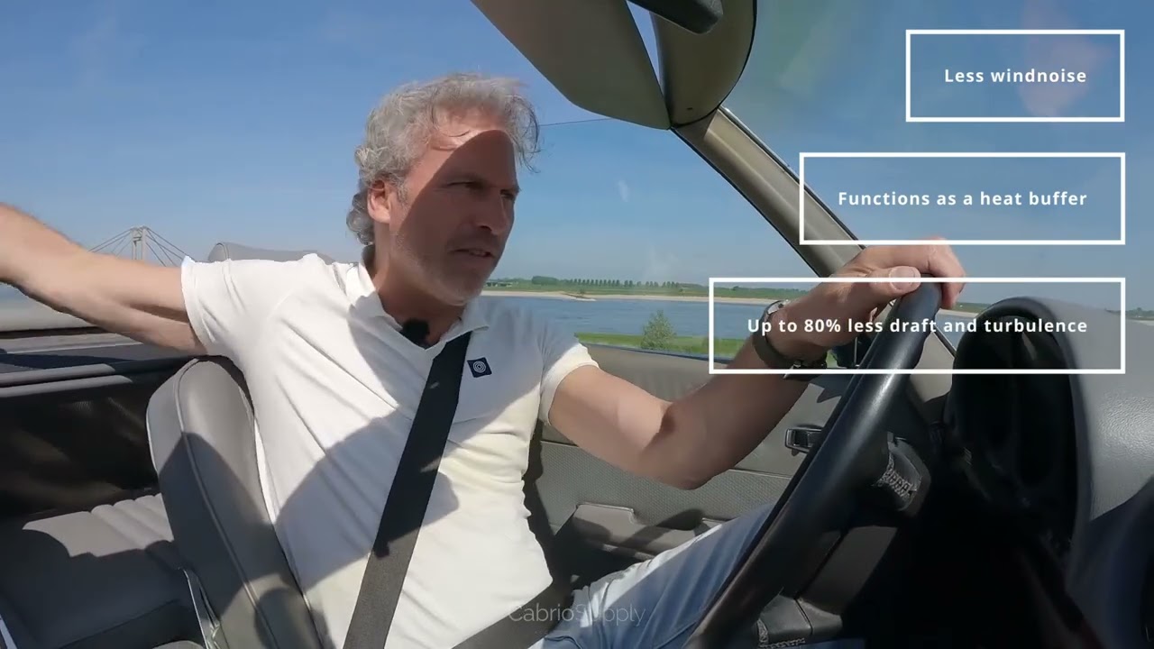 Convertible Wind Deflectors Tailor Made & Perfect Fit