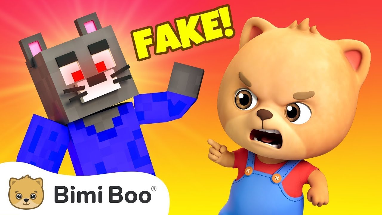 Knock, Knock, Who’s There? | Minecraft Edition | Bimi Boo Kids Songs & Nursery Rhymes