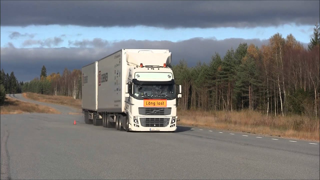 Swedish HCT DUO-trailer performance testing