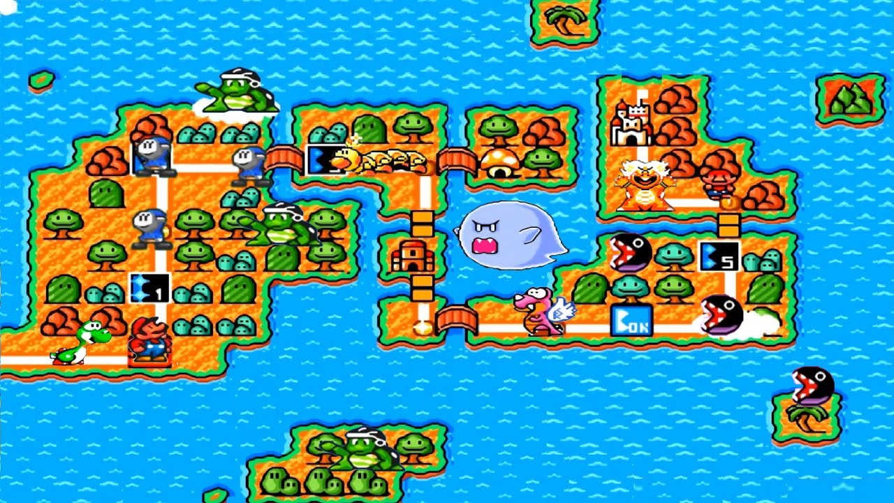 Super Mario Bros 3 HD: New Version 2020 - World 7: Yoshi's Island