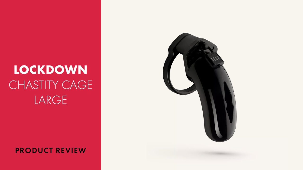 Lockdown Chastity Cage Large Review | PABO