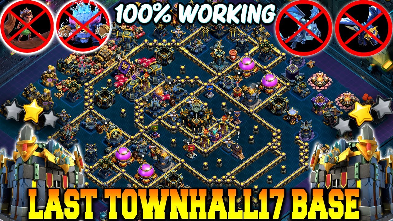 LAST TOWN HALL 17 WAR BASE LINK | *UPDATE* TH17 WAR AND LEGEND BASE LINK 2025 | TH17 BEST BASE LINK