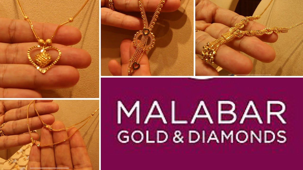 Simple and cute Necklace Designs | Malabar Jewellery | Nf Lifestyle