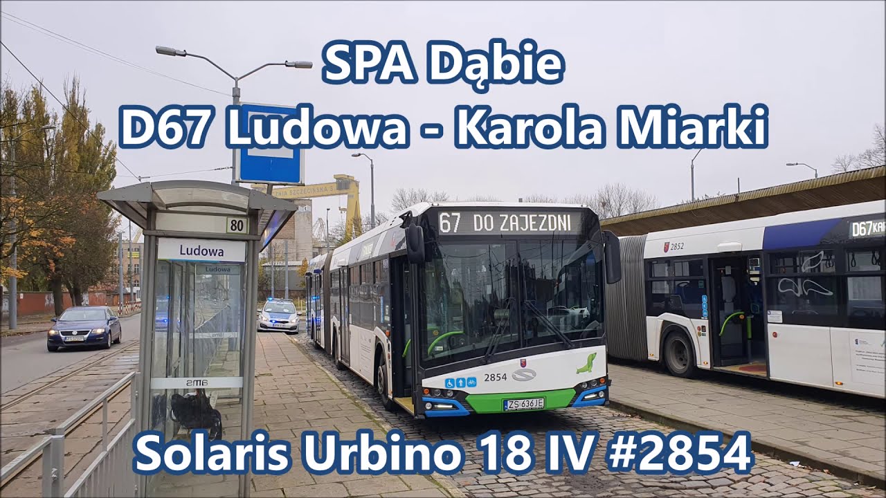 SPA Dąbie - linia D67, Solaris Urbino 18 IV #2854