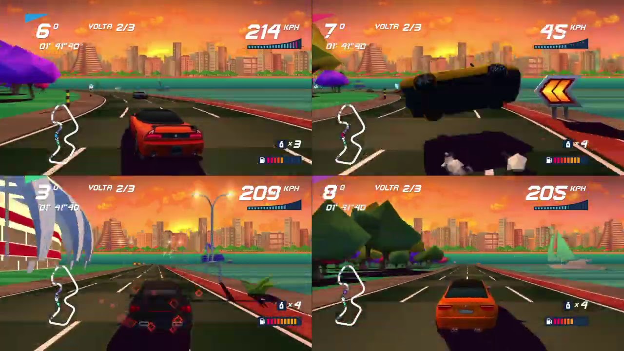 Horizon Chase Turbo - 4 Players Coop