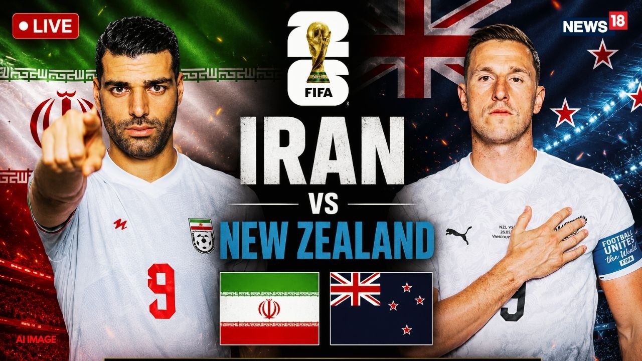 Iran Vs New Zealand LIVE From US | FIFA World Cup 2026 | Group H Match | Taremi vs Chris Wood | N18L