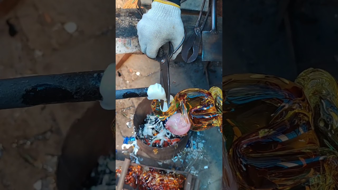 Małpa oferująca brzoskwinie: forma sztuki, kt&oacute;ra koi duszę, swobodnie płynąc między grawitacją a#shorts