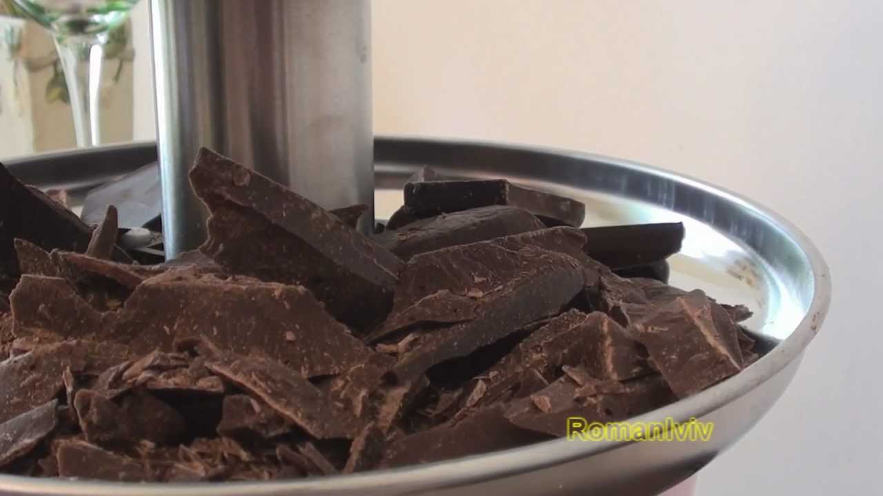 Шоколадний фонтан - Chocolate fountain