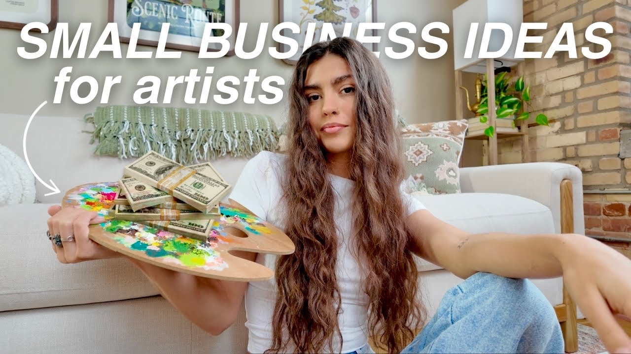 10+ Small Business Ideas For ARTISTS To Start & Earn Money In 2026 💸🎨