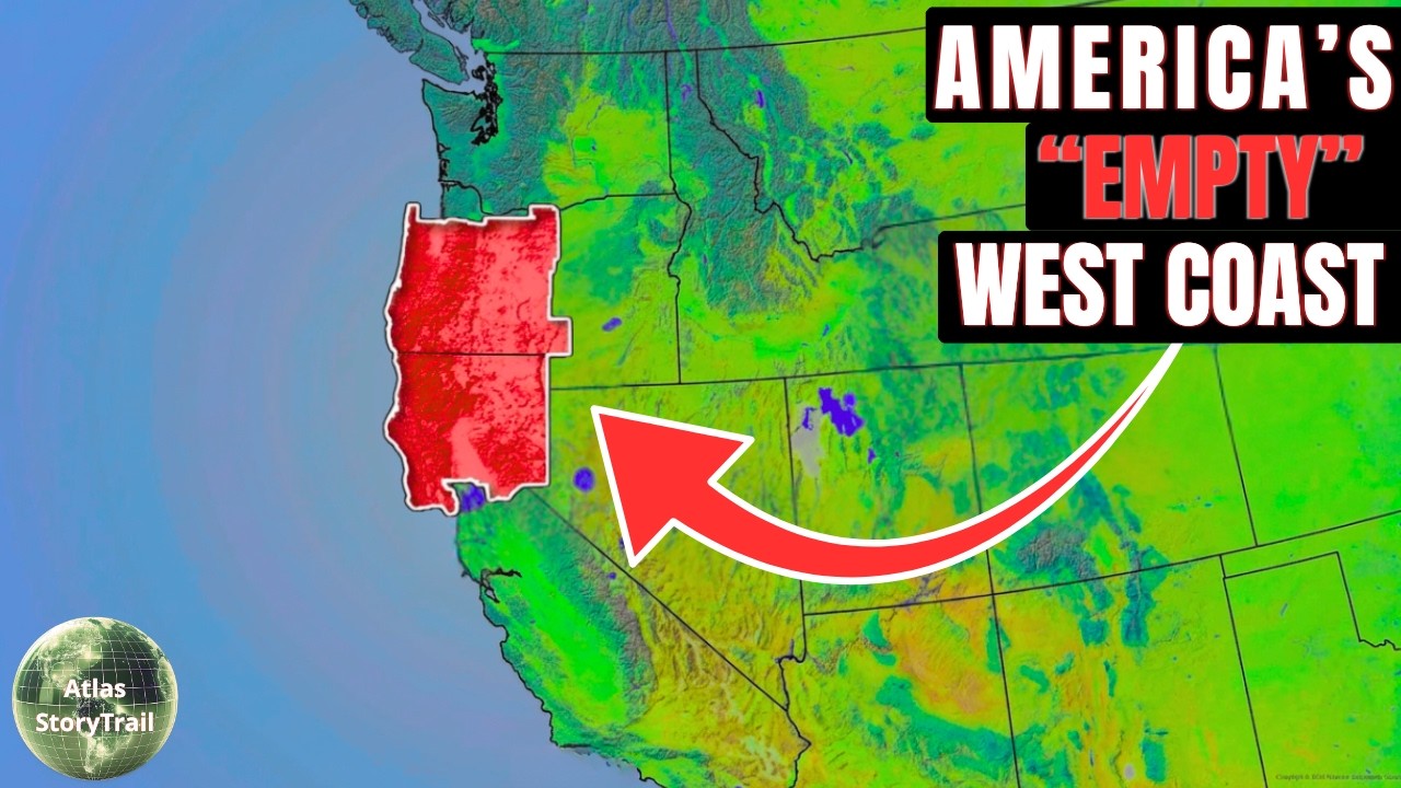 Why So Few Americans Live In This HUGE Area Of The West Coast?