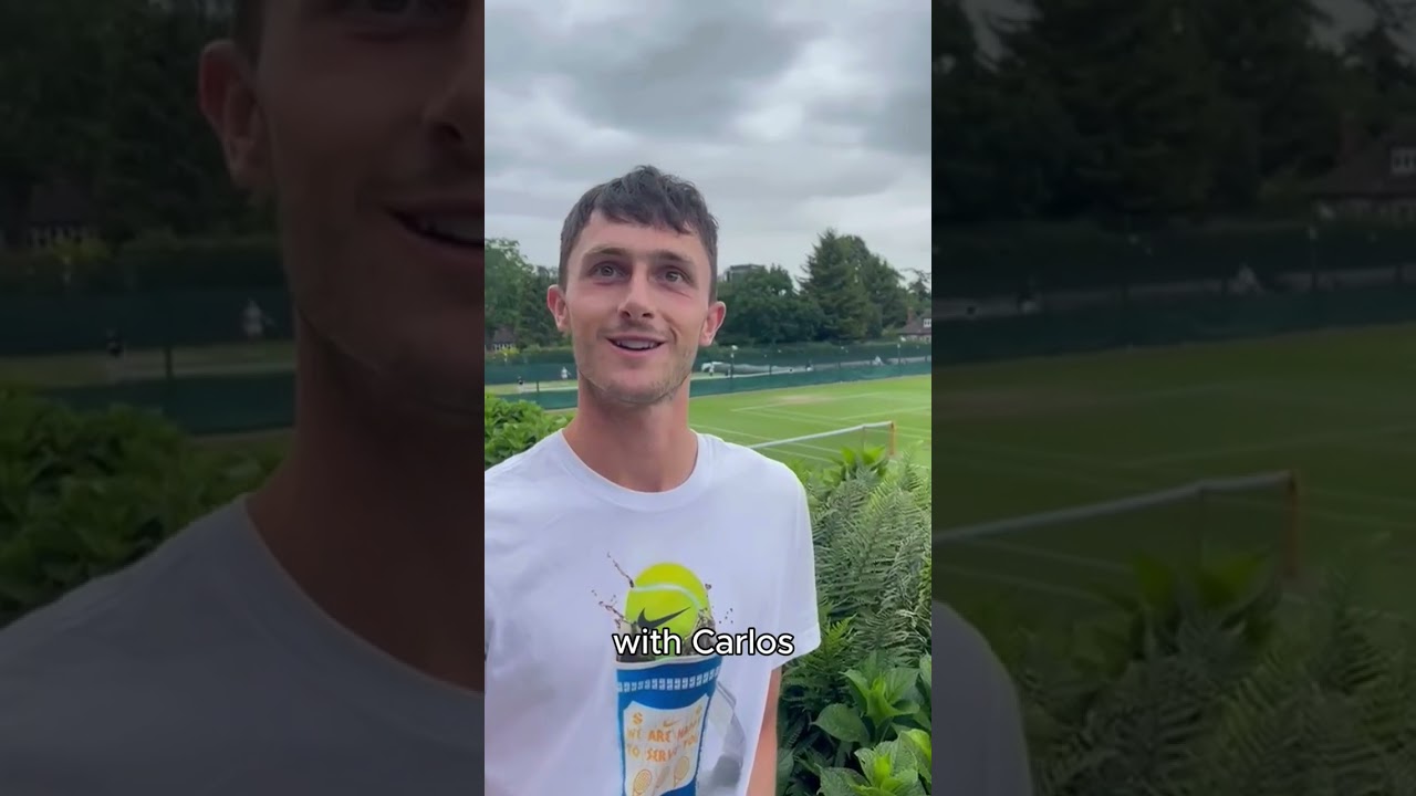 Tom Linley: Hitting Partner to Carlos Alcaraz and Novak Djokovic!