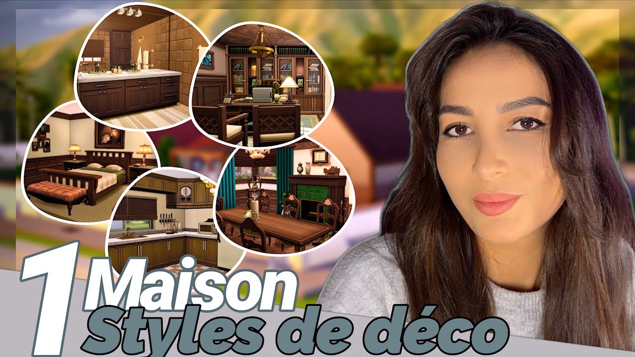 Une maison : Un style JEU DE BASE La maison ancienne ! - Les sims 4