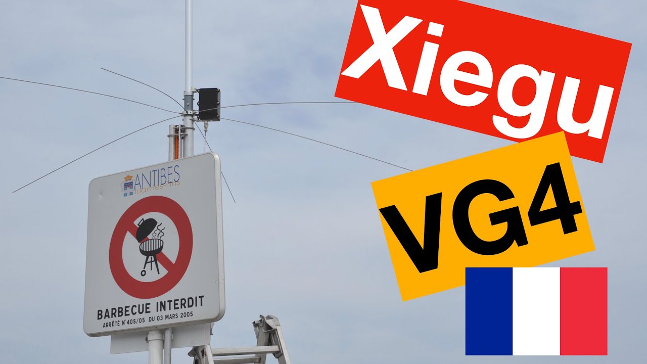 Présentation de l'Antenne HF Xiegu VG4.