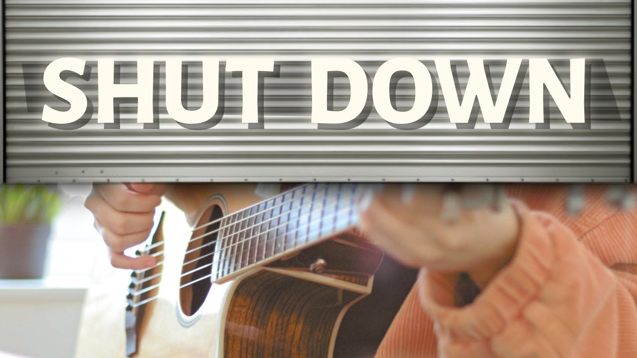 Shut Down - BLACKPINK (Fingerstyle guitar cover + tabs)
