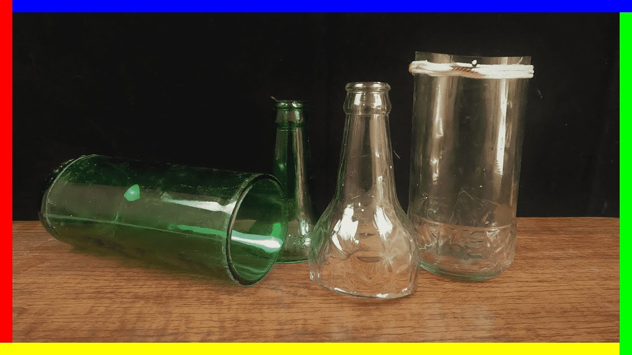 不用工具，用一根绳子就能整齐切割玻璃瓶