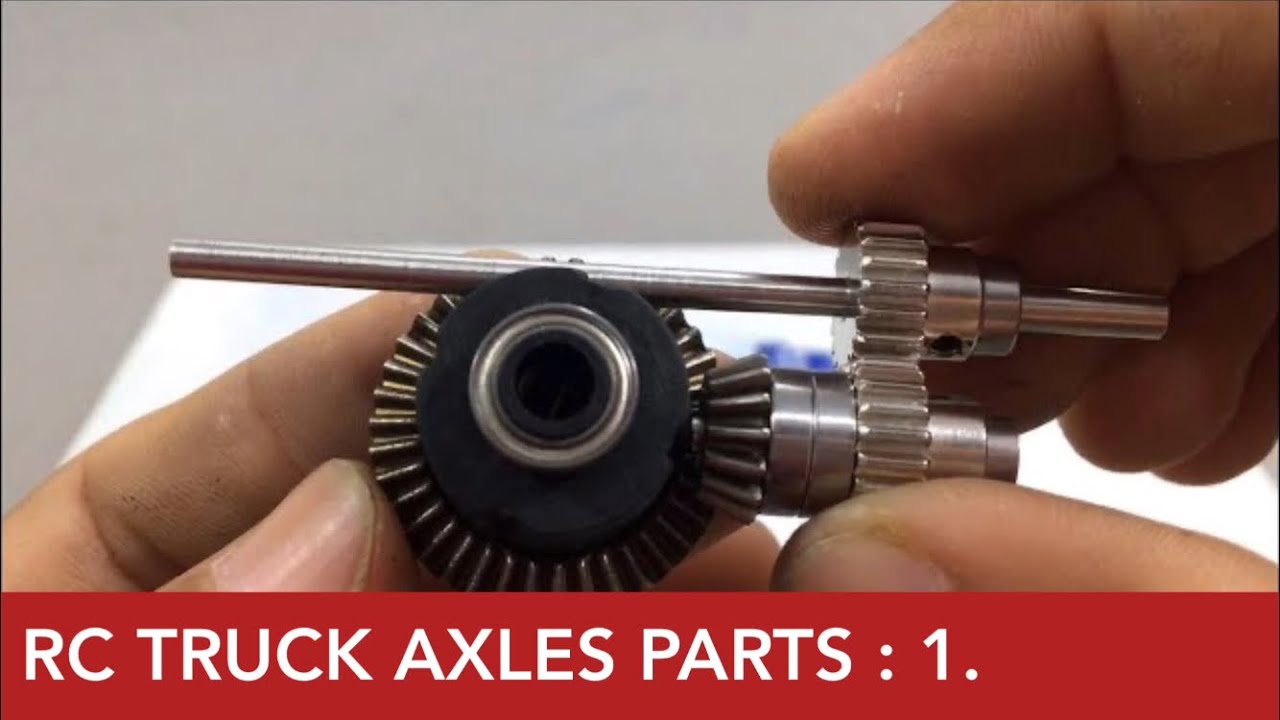 Build - RC Truck Metal Axle 1/14 Scale - Heavy Construction Truck Part : 1 Axle Gear