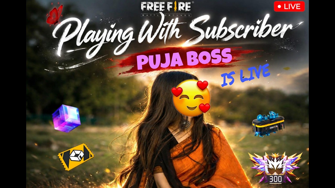 🥰PLAYING WITH SUBSCRIBER🥰 #ff #freefire #livestream #girlgamer #freefiremax #shortsfeed #shorts