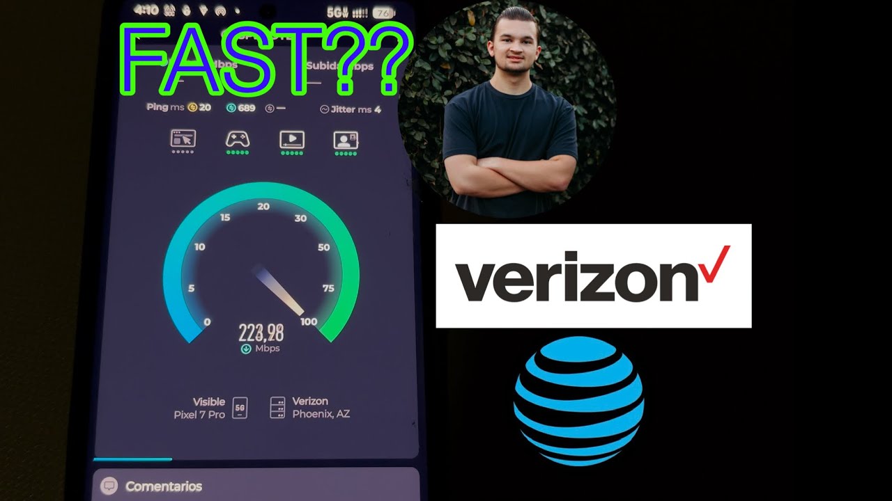 AT&T vs Verizon 5G Speed Test: Phoenix, AZ (2025) &ndash; Ultra Wideband vs 5G LTE Advanced Comparison