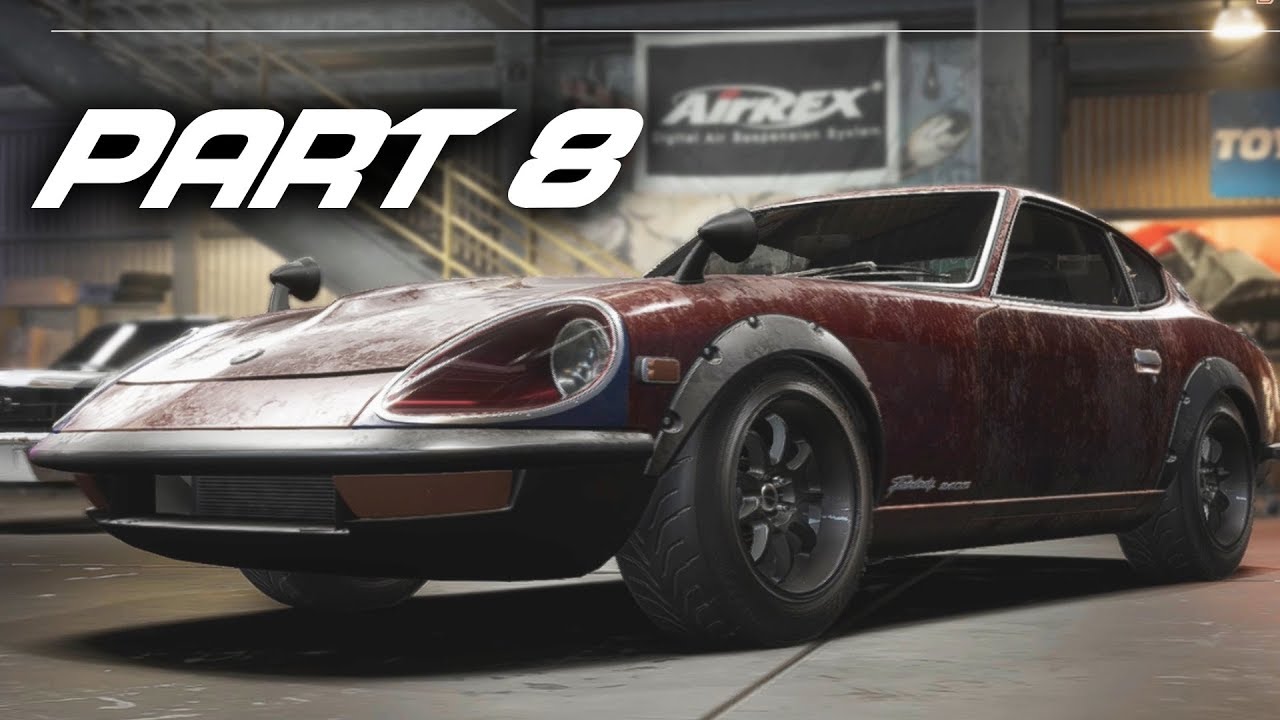 Need for Speed ​​Payback: прохождение игры, часть 8 — руководство по реликвии 240z Fairlady Datsu...