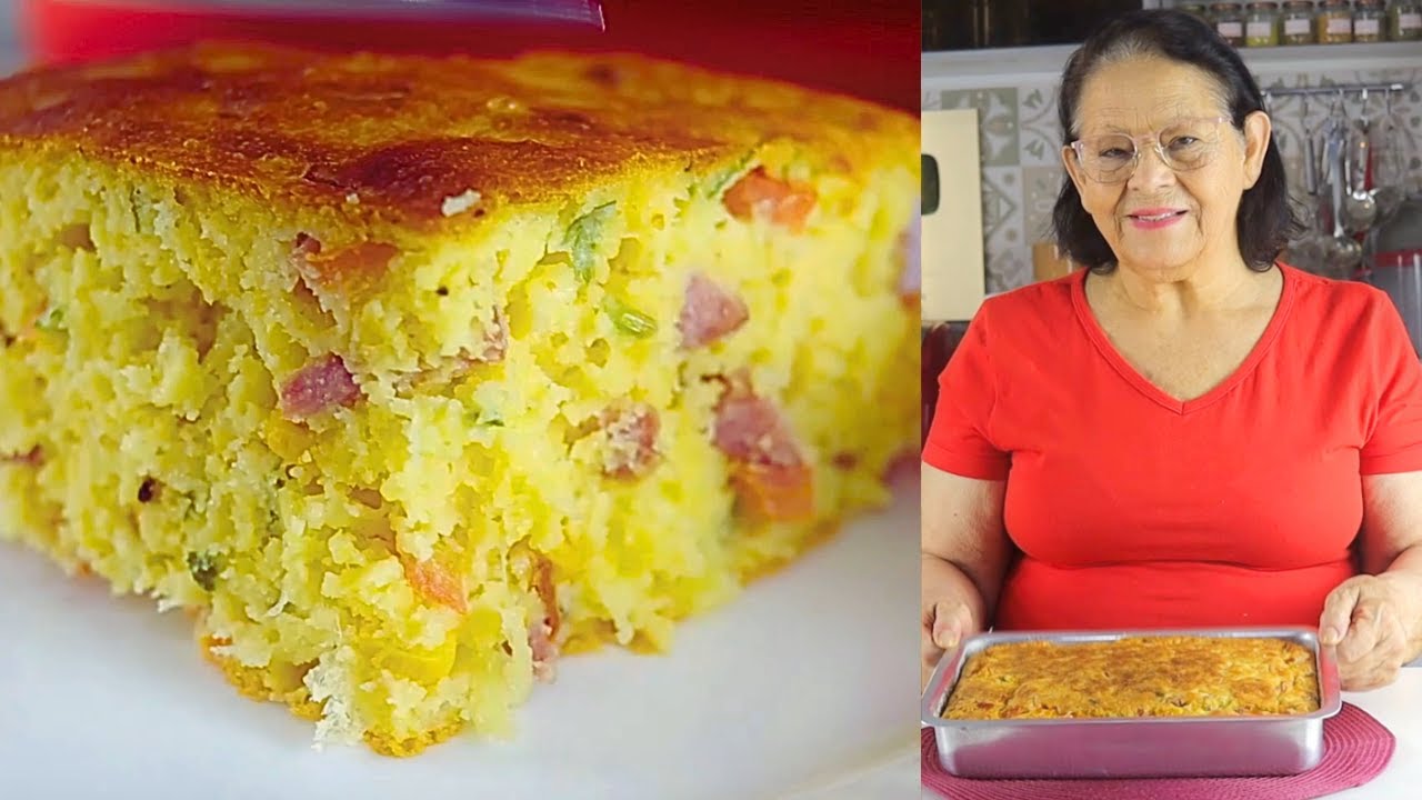 TORTA CAIPIRA SABOROSA | MASSA DIFERENTE FAC&Iacute;LIMA R&Aacute;PIDA E DELICIOSA.