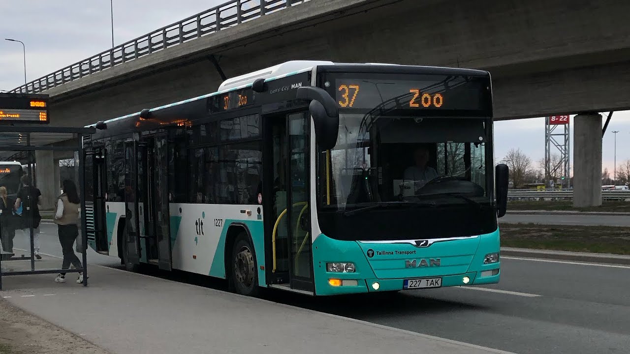 Buses in Tallinn April 2025.