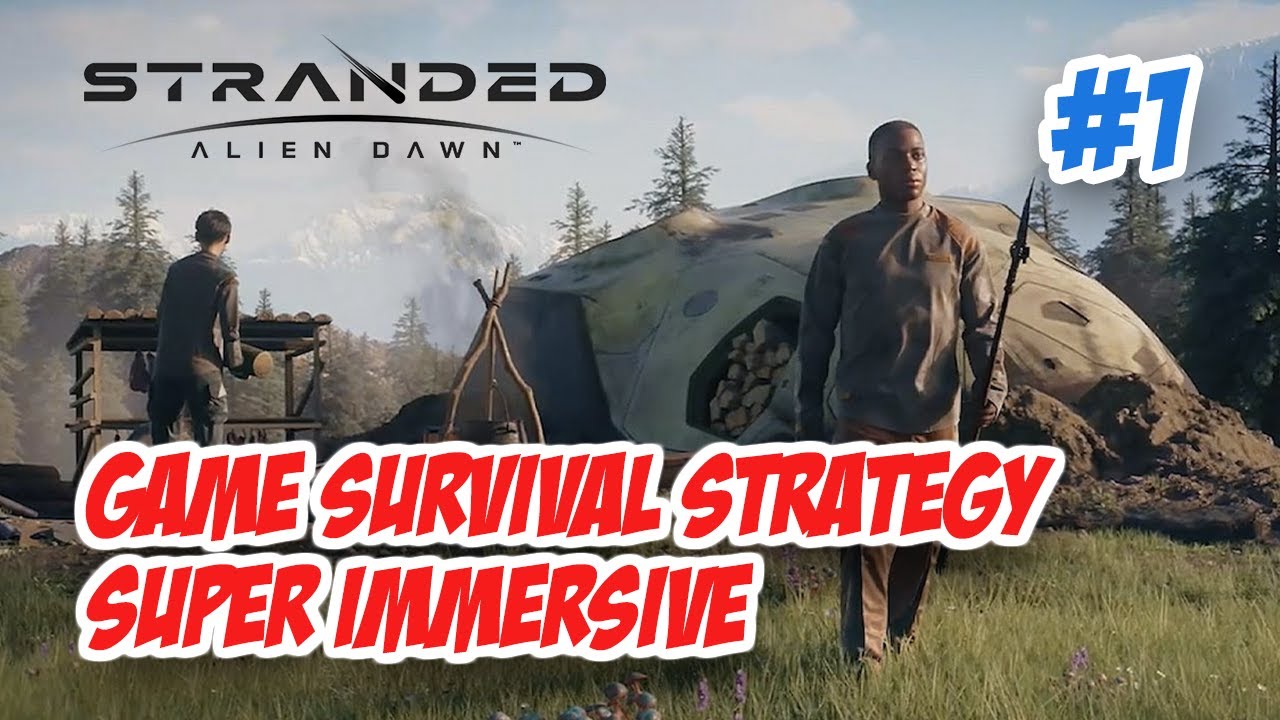 (EPS. 1) SUPER IMMERSIVE SURVIVAL GAME - STRANDED: ALIEN DAWN GAMEPLAY INDONESIA