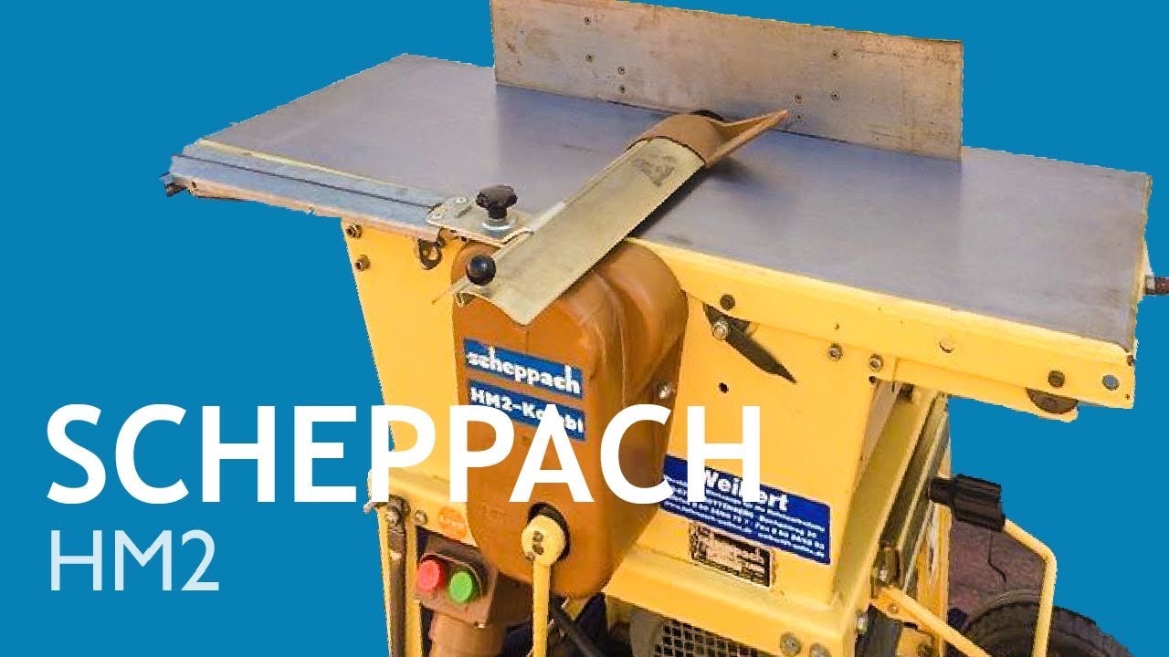 Trying out the 1982 Scheppach HM2 jointer, planer, tablesaw & lathe