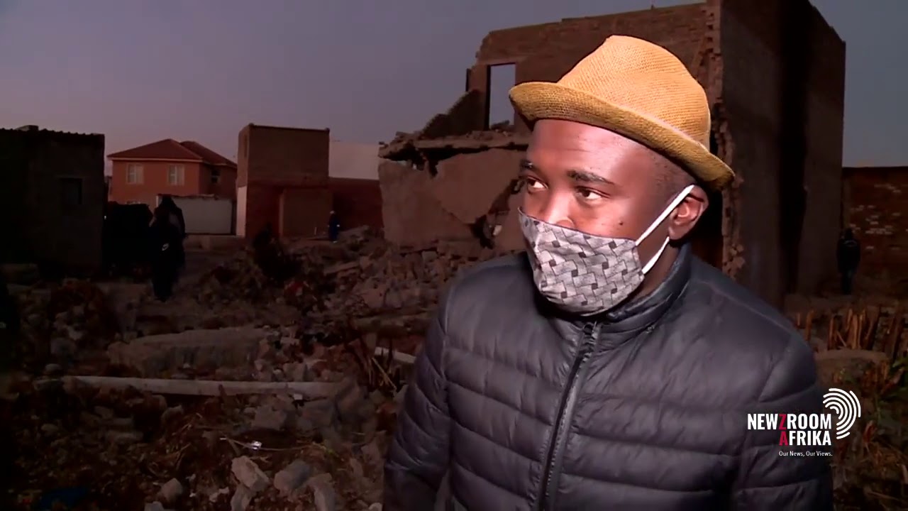 Johannesburg Metro Police has demolished several homes allegedly built illegally in Alexandra