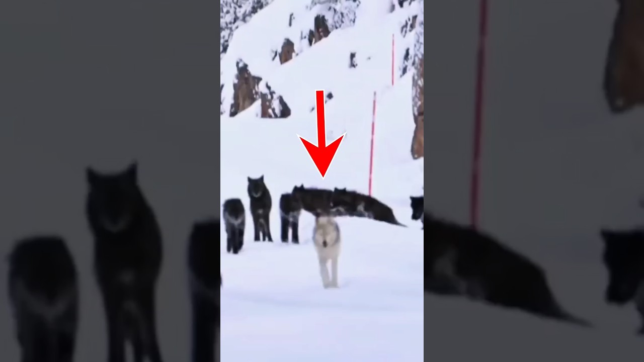 Mind-blowing Wolf Pack  😮