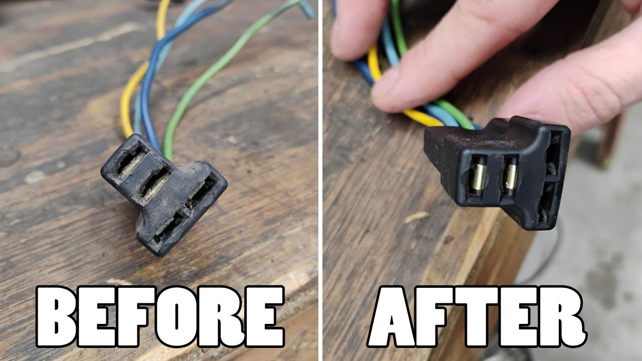 Vapor Blasting ELECTRICAL Connectors