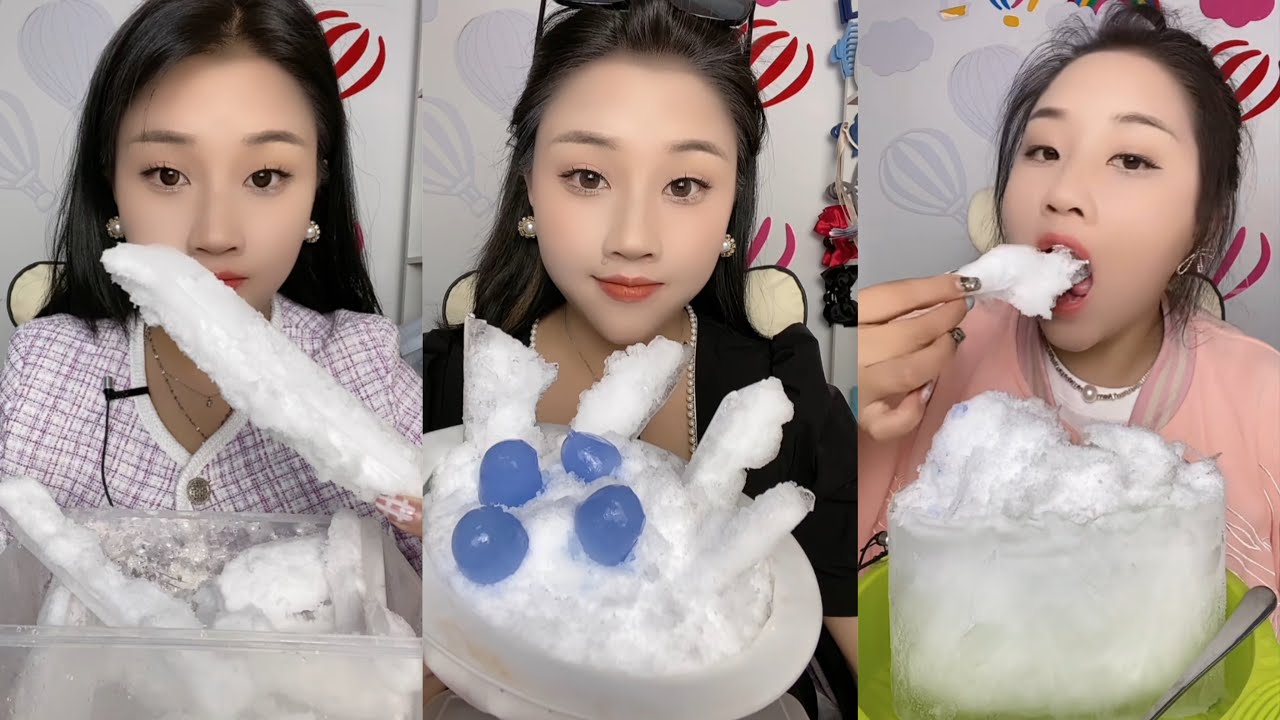 [ASMR]LZM Freezer Frost|Clear Ice|Hard Ice|Ice Eating|SOLO|#Freezerfrost
