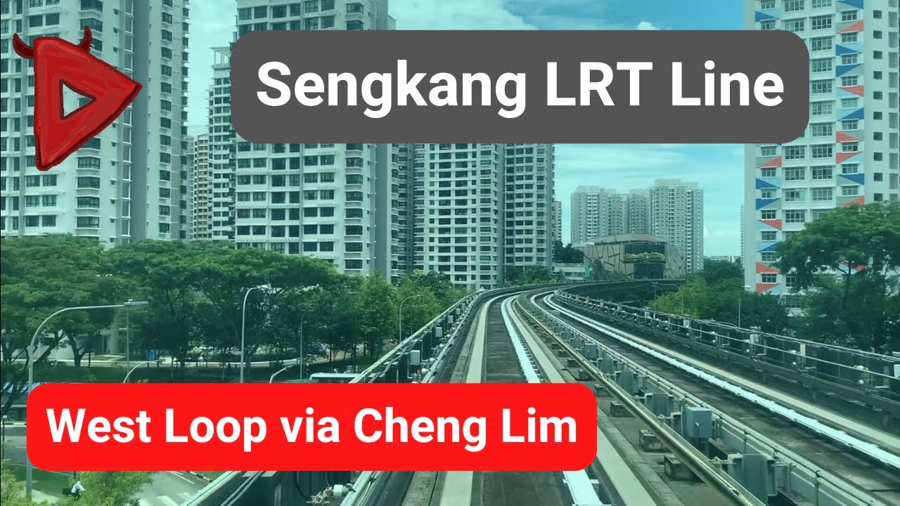 [SBST] Sengkang LRT Line Full Ride - West Loop via Cheng Lim (September 2022)