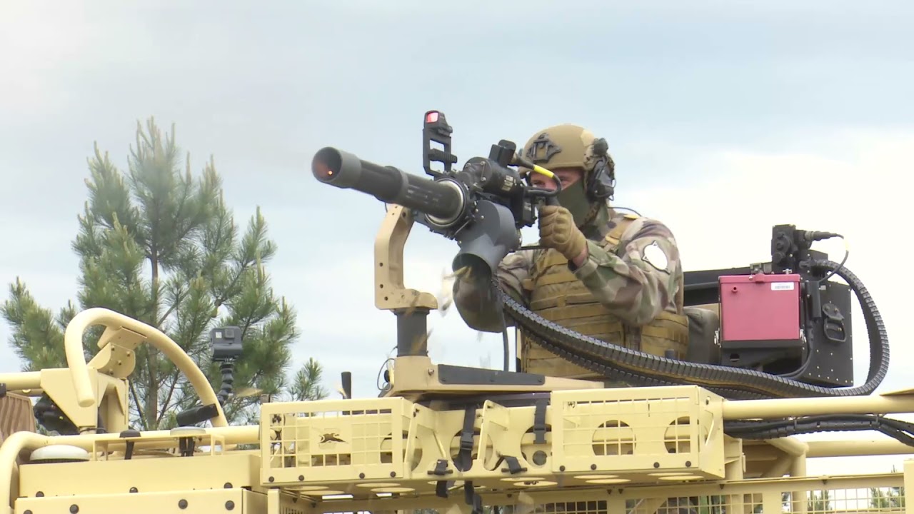 Le CEAM pr&eacute;sente - la mitrailleuse Dillon M134 DH