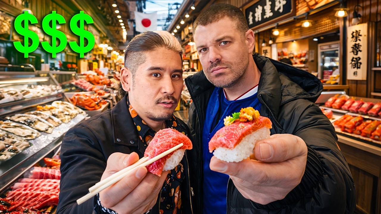 Probando Comida Callejera de LUJO en Japón 🇯🇵