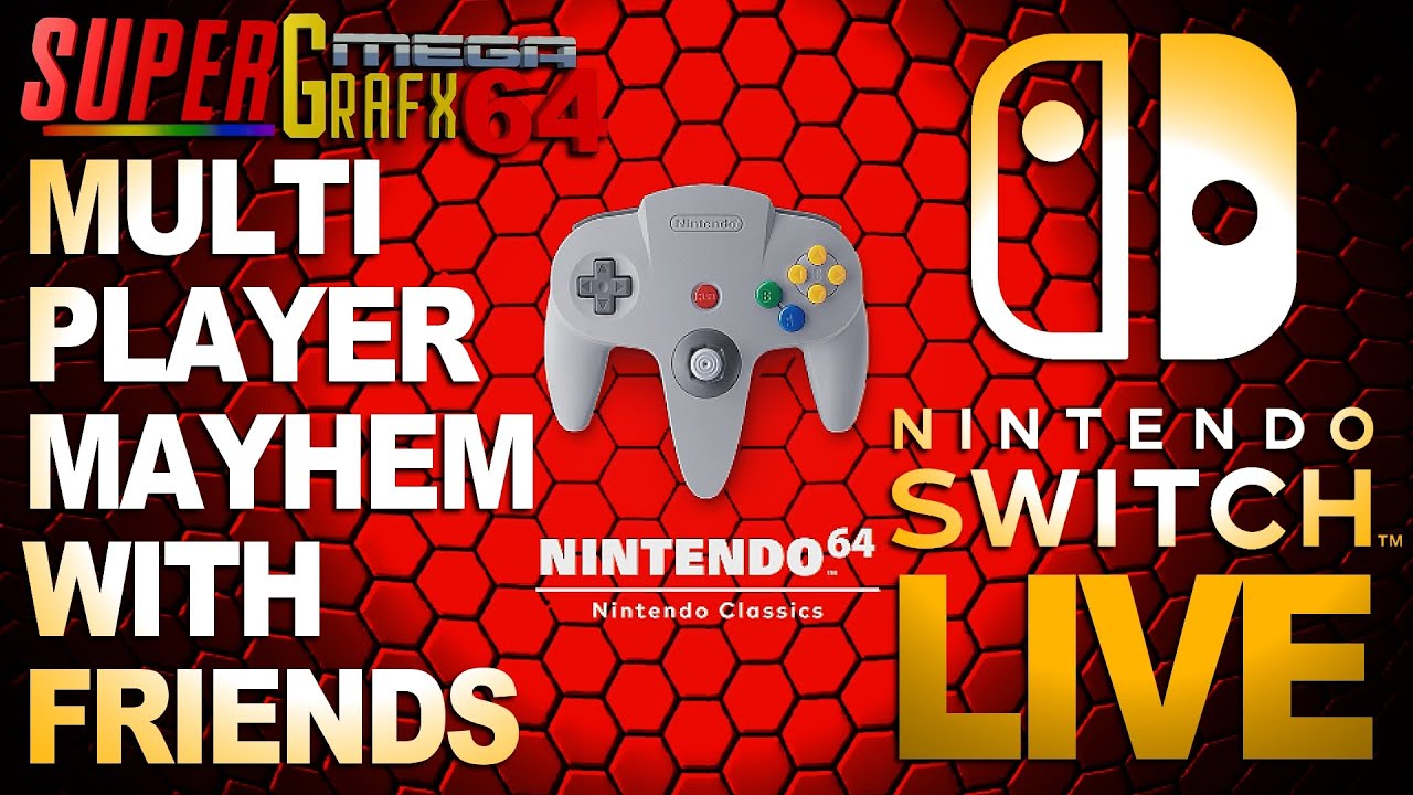 N64 Multiplayer Mayhem with Friends