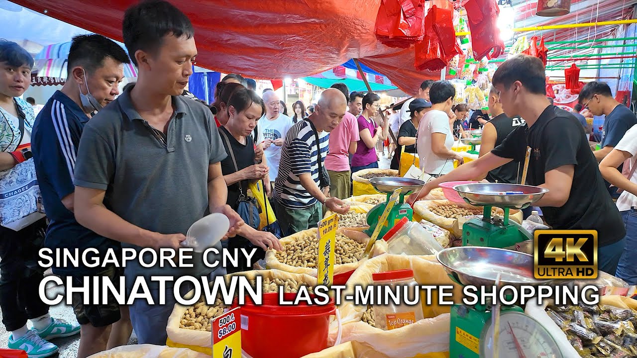 Singapore Chinese New Year 2025 | 牛车水 | Chinatown Last Minute Shopping  #cny2025 #chinesenewyear